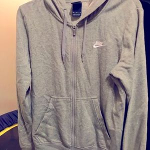 NIKE zip up hoodie
